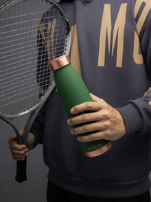 Pure Copper Water Bottle | Silk Matte Finish | for Home, Office, Gym & Travel